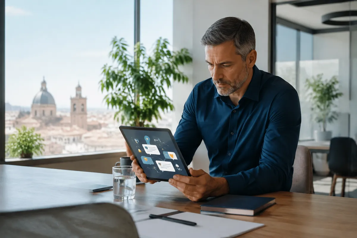Equipo de Seo Solutions trabajando en desglose del servicio de reputación online y orm