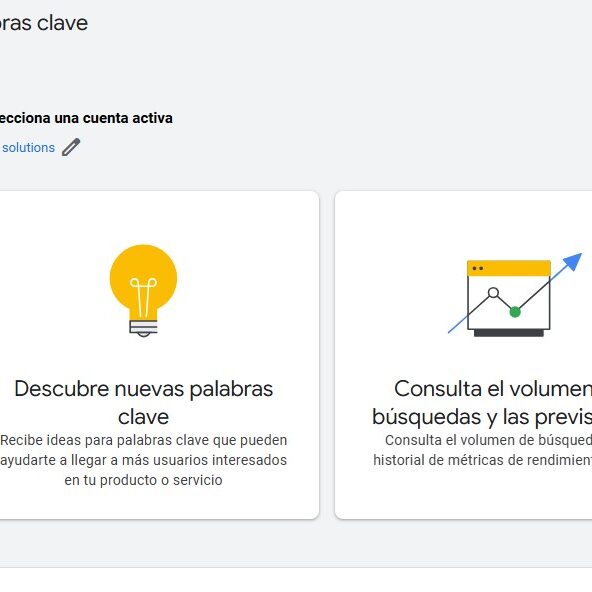 planificador de palabras clave de google